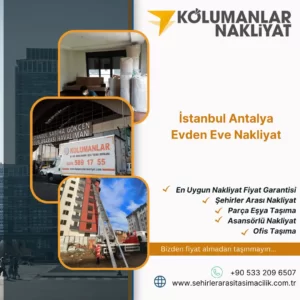 İstanbul Antalya Evden Eve Nakliyat